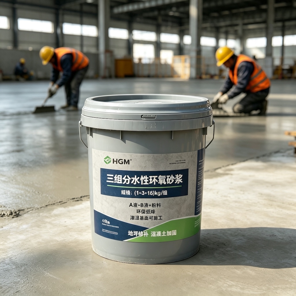 阳城三组份水性环氧砂浆